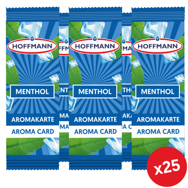 25er-Pack Hoffmann Aromakarte Menthol