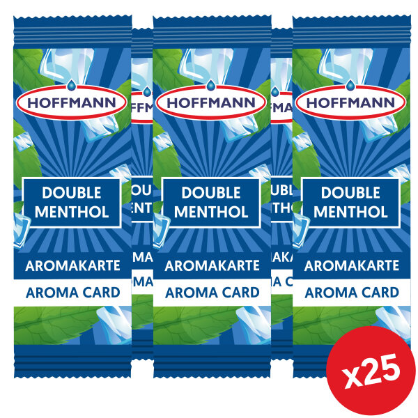 25er-Pack Hoffmann Aromakarte Double Menthol