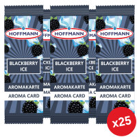 25er-Pack Hoffmann Aromakarte Blackberry Ice
